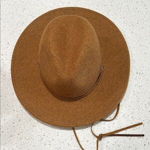 Brixton Women’s Brown Felt Hat, size: XS